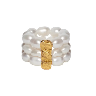 Hikari Pearl  - Barock Perlenring