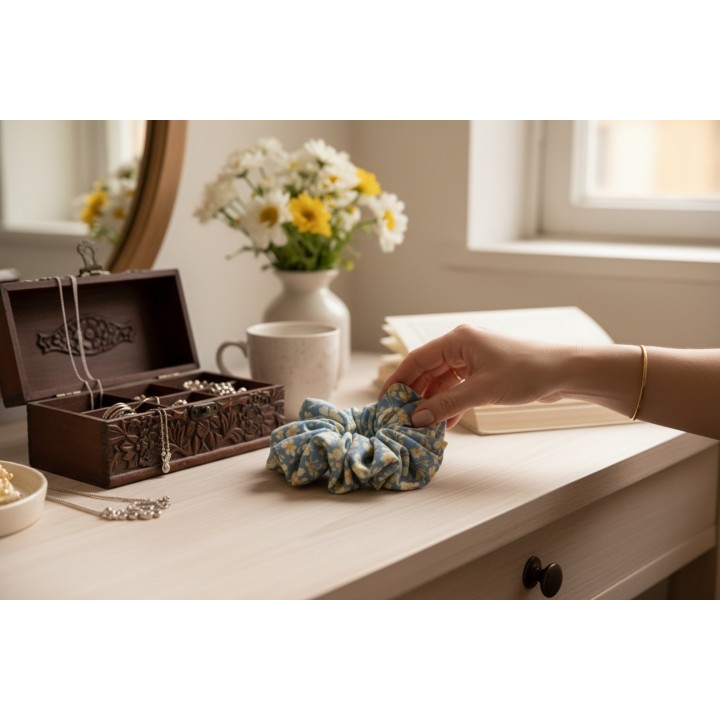 Bloom Blossom Scrunchie