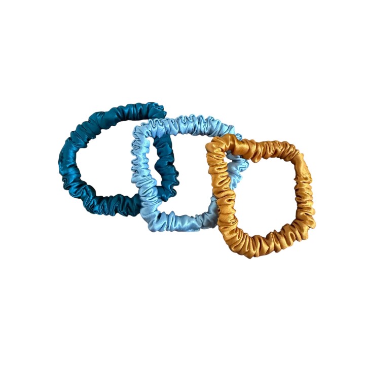 Mini Seiden Scrunchie - Golden Hour