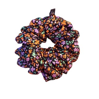 Wildflower Noir Scrunchie