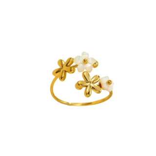 Ring floraler Glanz