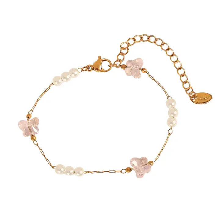 Armband Schmetterling Perle