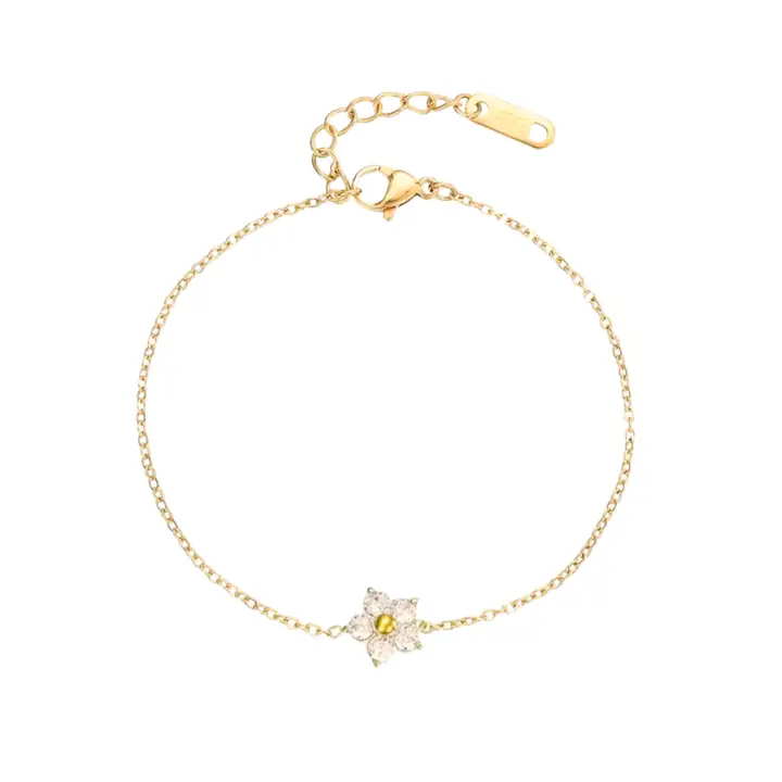 Crystal Blossom Armband