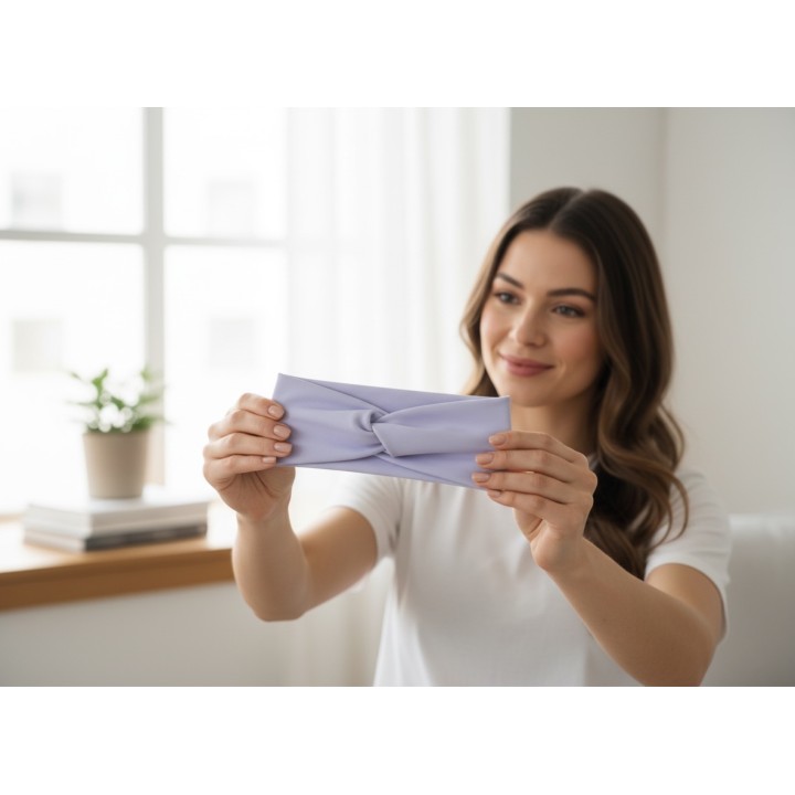 Pastel light Lilac Swim & Sweat Headband