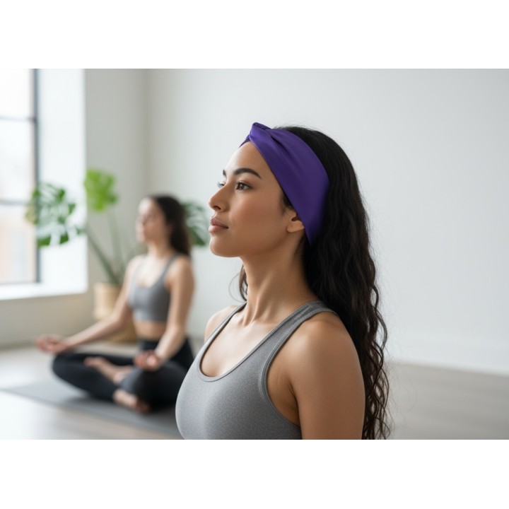 Pastel Lilac Swim & Sweat Headband