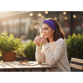 Pastel Lilac Swim & Sweat Headband