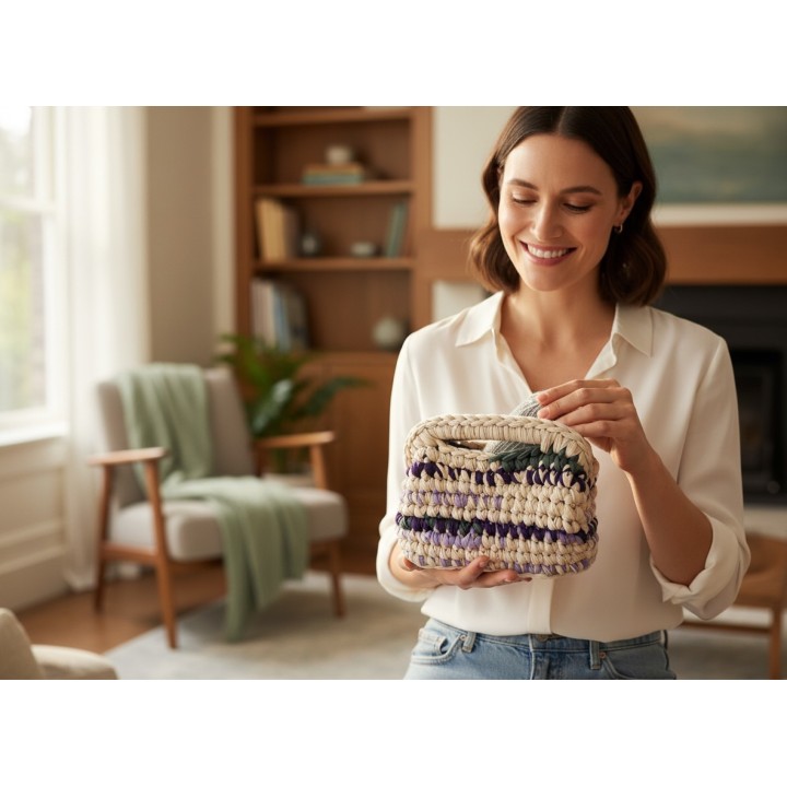 Pastel Crochet Bag  - Limited Edition