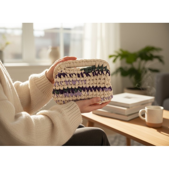 Pastel Crochet Bag  - Limited Edition