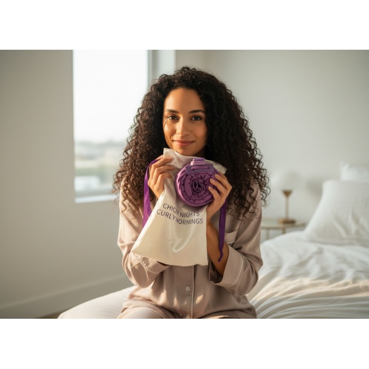 Heatless-Curl-Band Lilac