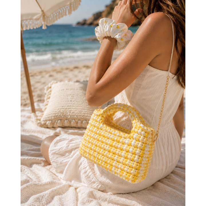 Capri Chrochet Crossbody Bag